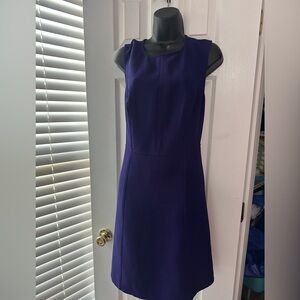 The limited purple sheath dress size 10